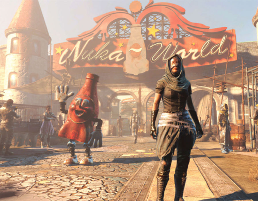 add fallout 4 dlc files to game